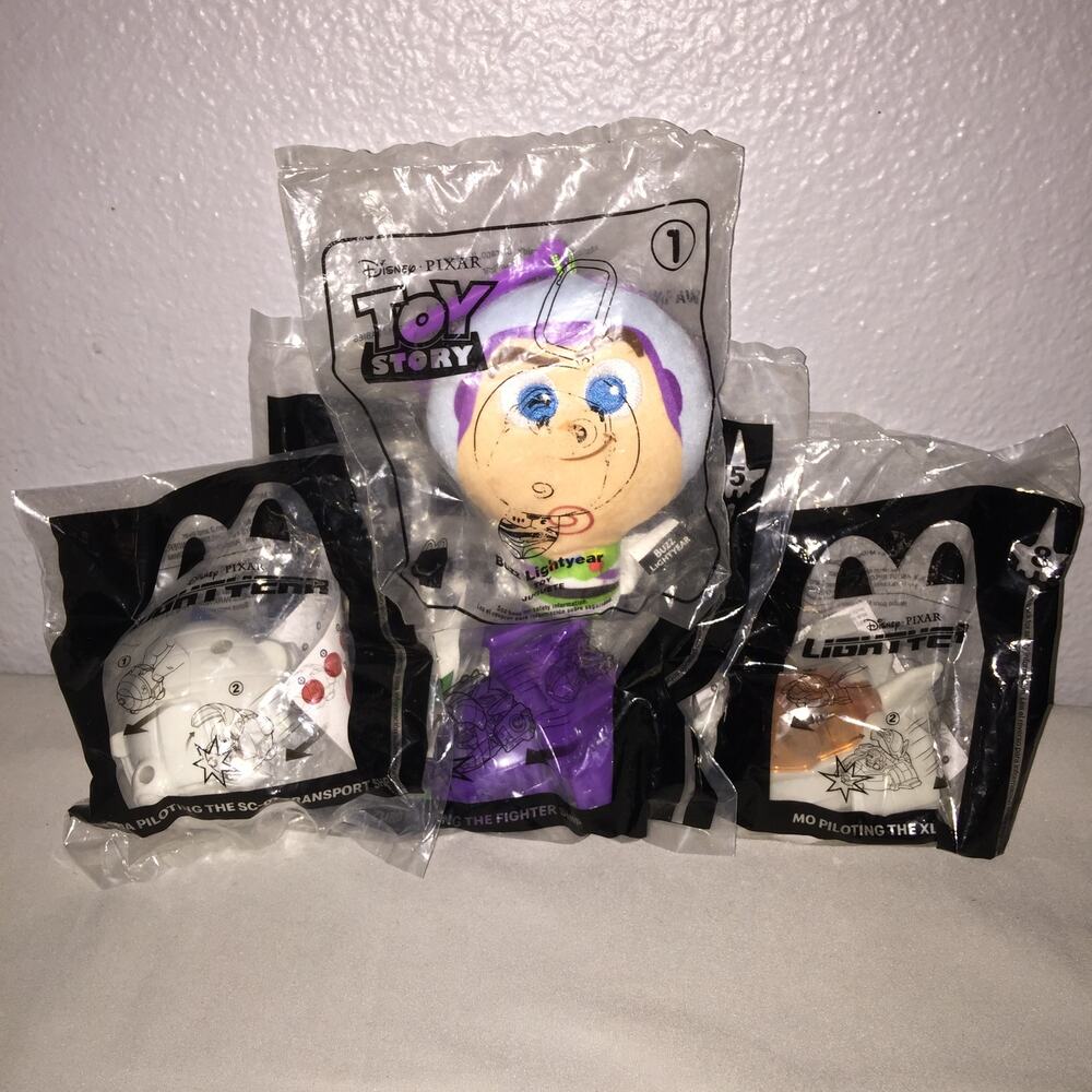 FF Toy McDonald's Sealed New Buzz Lightyear / Alisha Sc-01 / Mo XL-07 / Zurg Lot